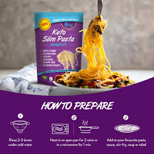 Smal Konjac-Pasta: Fettappuccine